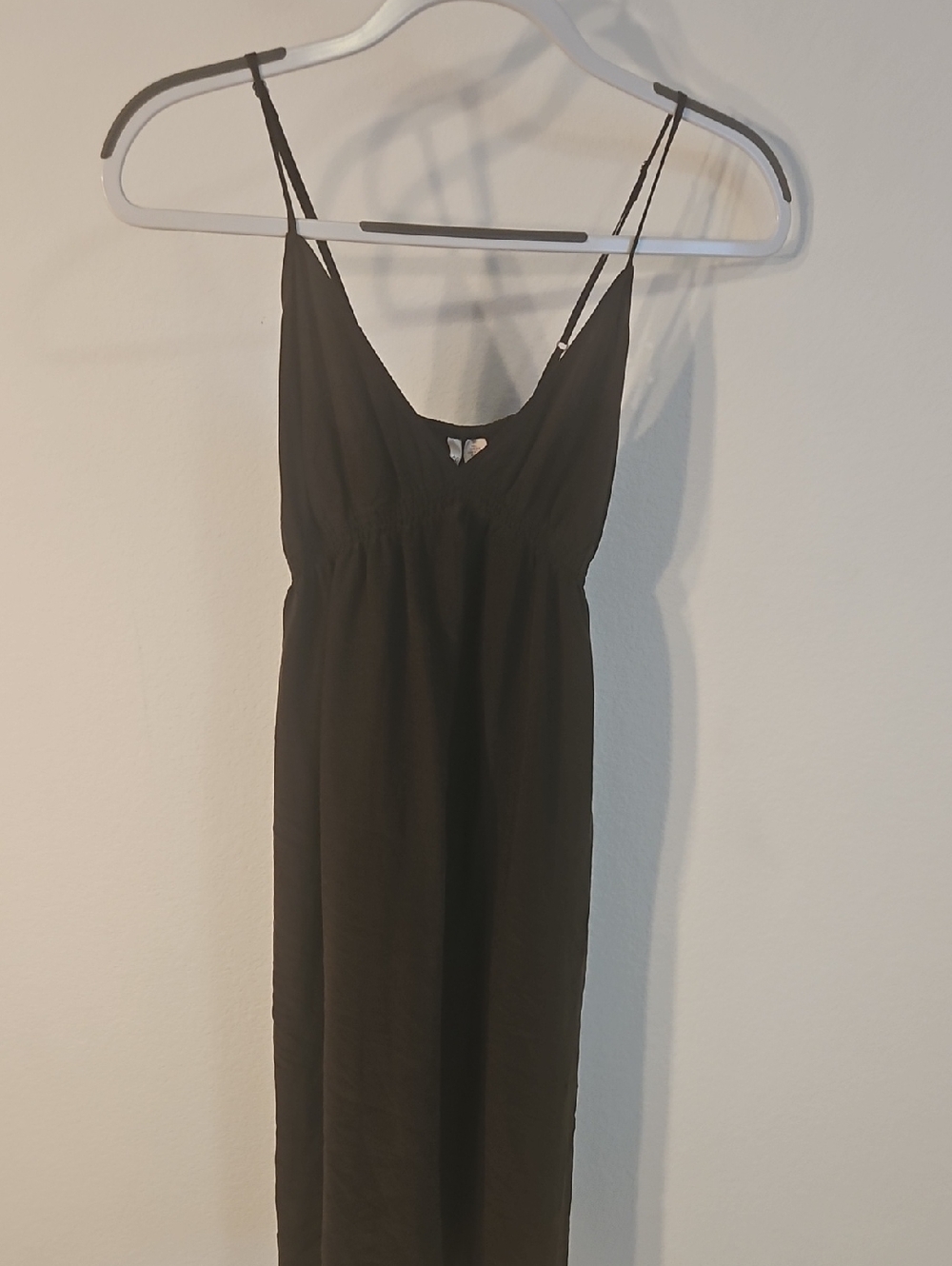 Anthropologie Eloise Brown  Spaghetti Strap Maxi Slip Sz S